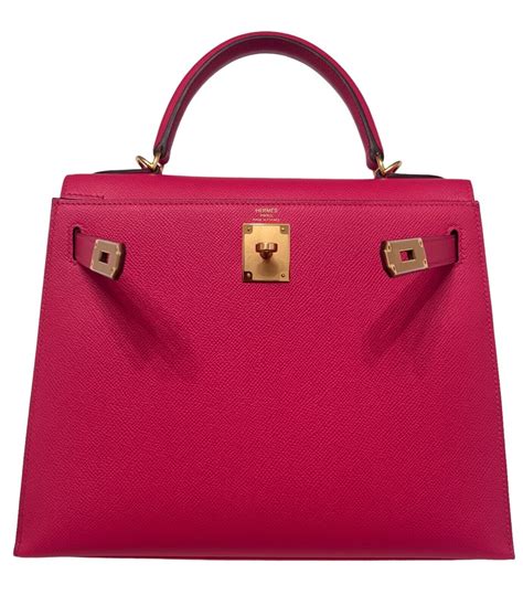 hermes rose extreme epsom|hermes purple pink.